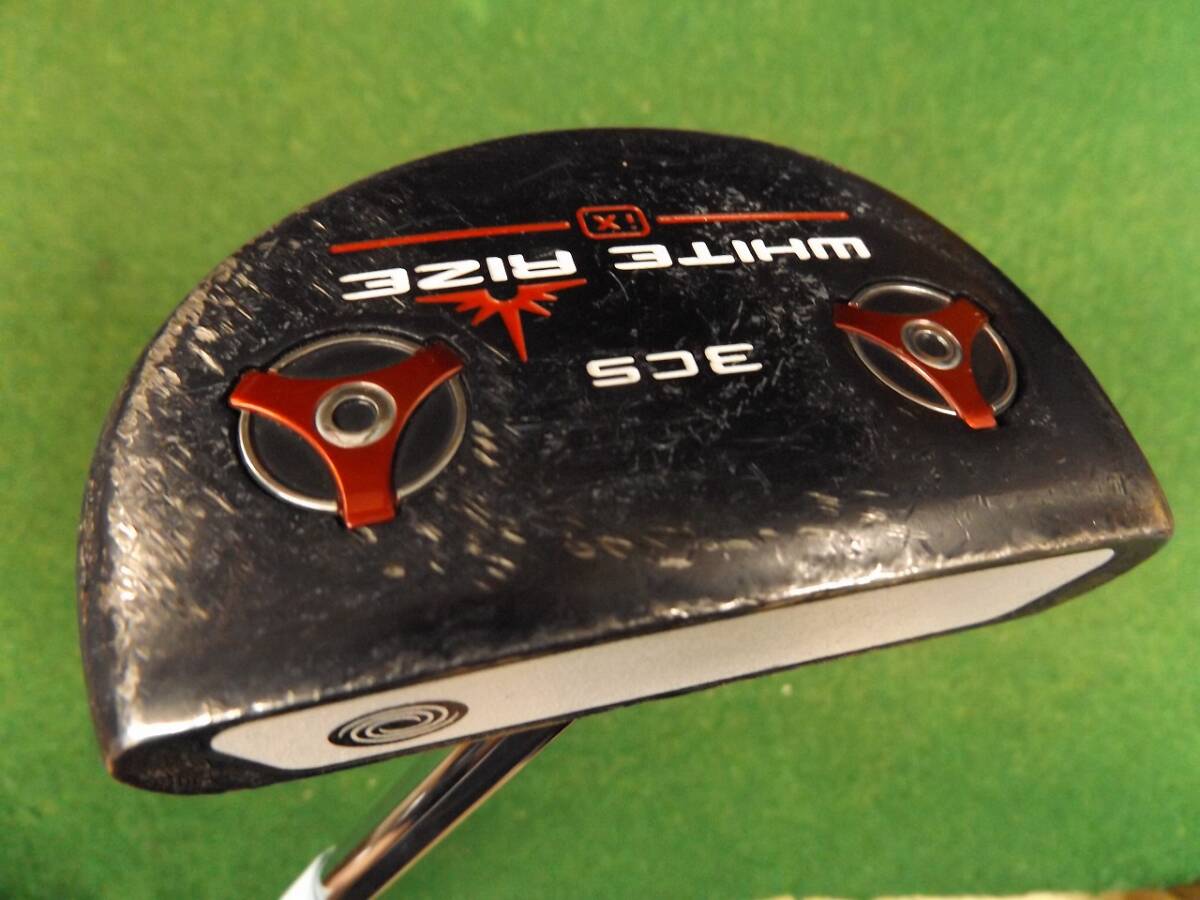 【税込】6883 WHITE RIZE iX #3 CS 34インチ カバー無 オデッセイ ホワイトライズ センターシャフト パター .984348拍卖