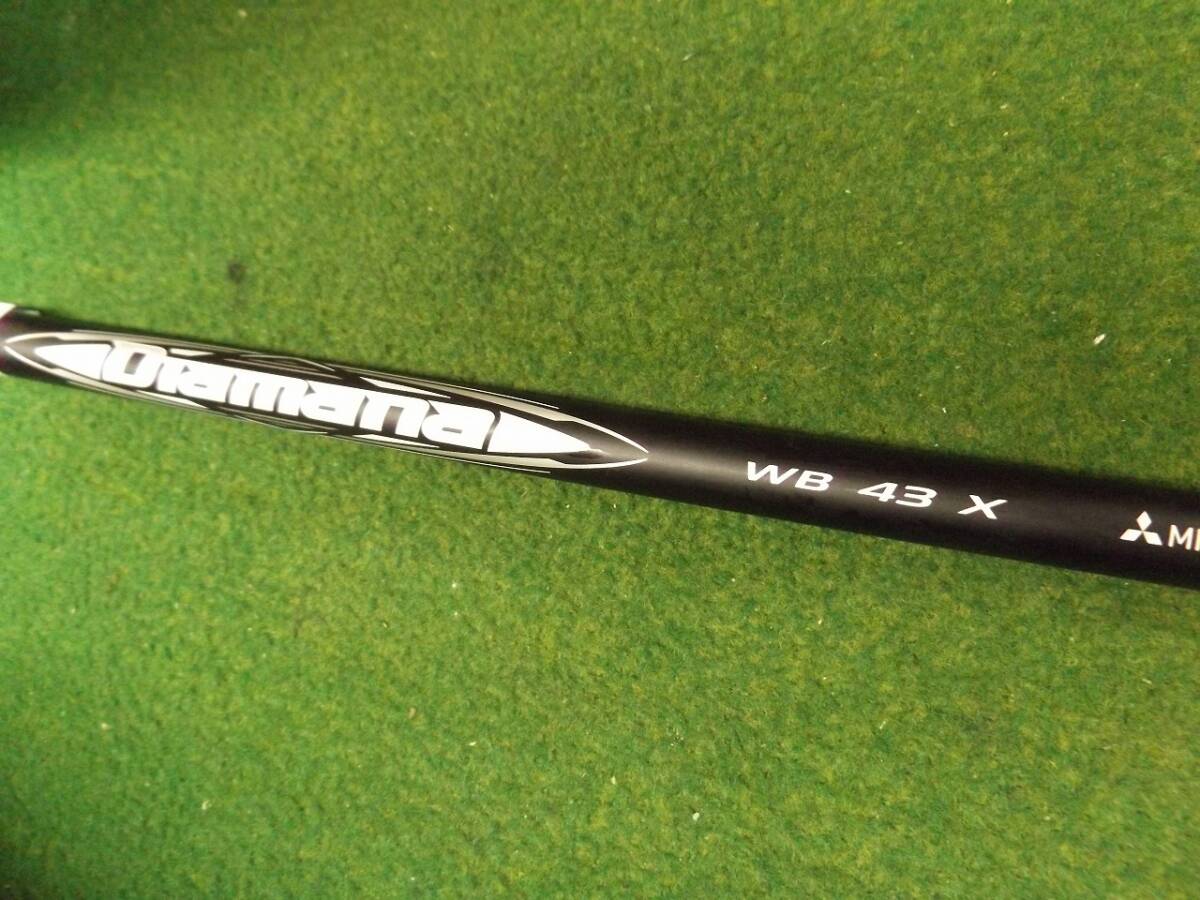 【税込】725 Diamana WB43 X-FLEX 43.75インチ コブラスリーブ付 三菱 ディアマナ シャフト単品 .984591拍卖