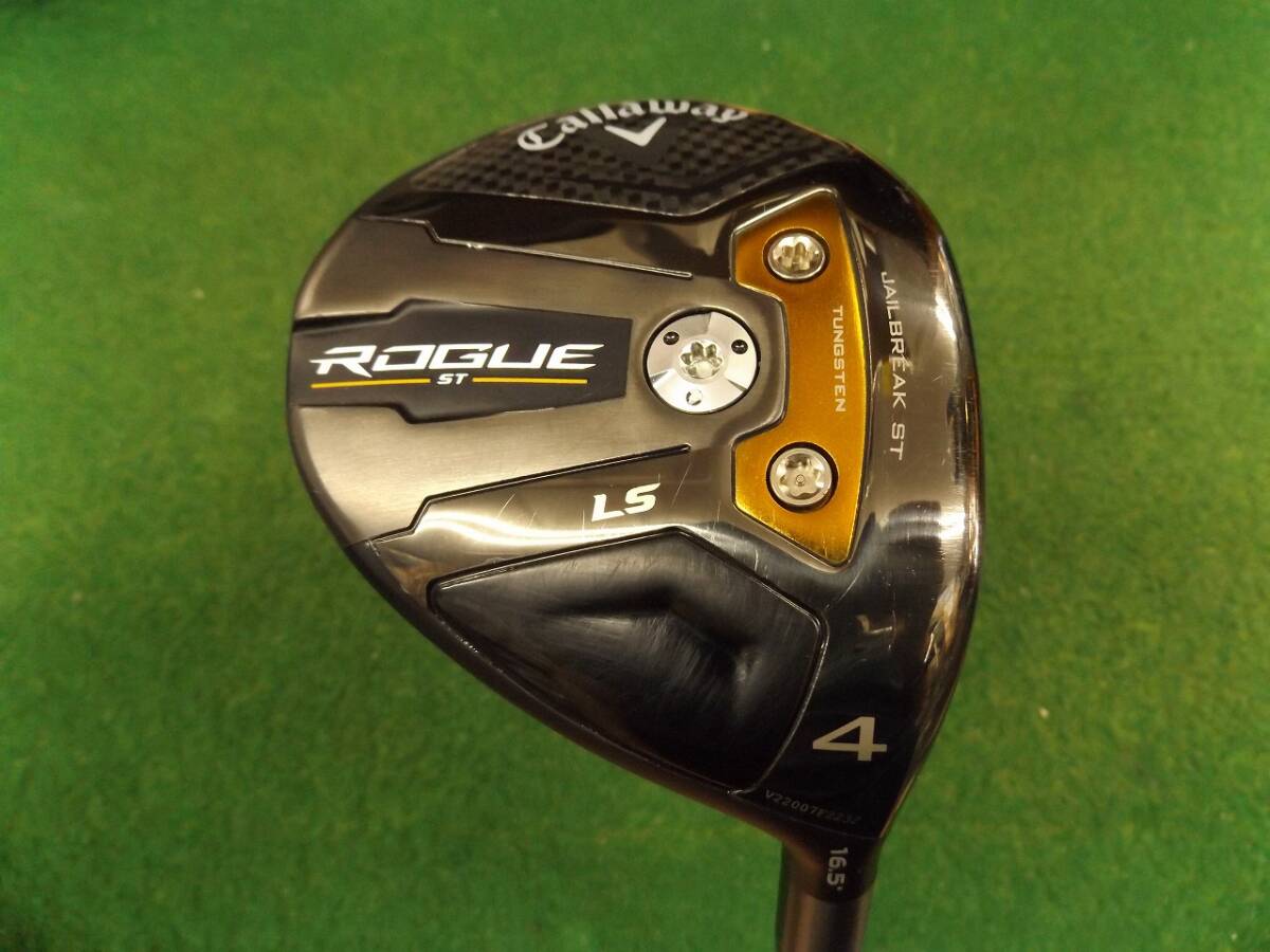 【税込】2543 ROGUE ST LS 4W 16.5° TENSEI 55 S リシャフト カバー有 キャロウェイ ローグ フェアウェイウッド .984850拍卖