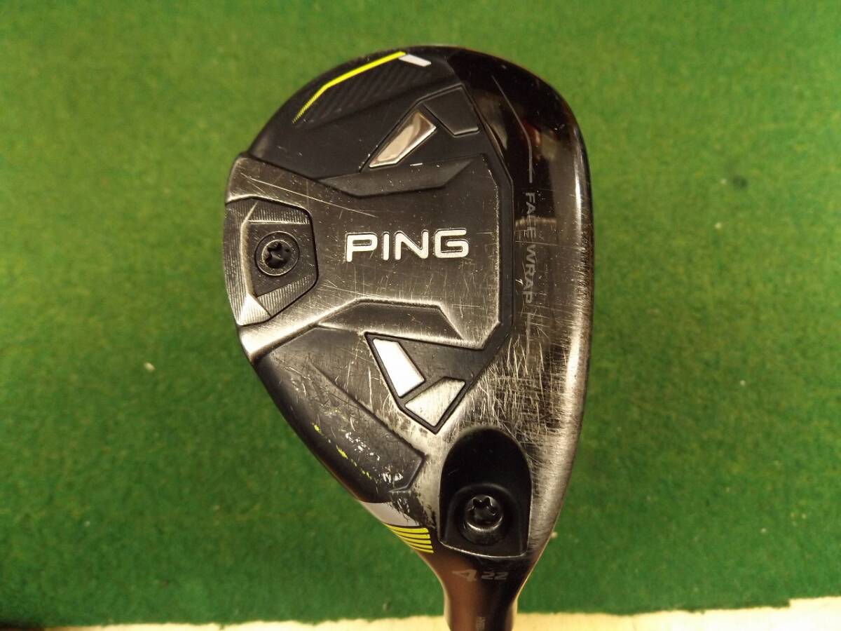 【税込】 3819 G430 HYBRID #4 22° ALTA J CB BLACK S カバー有 PING ピン ユーティリティ .985642拍卖