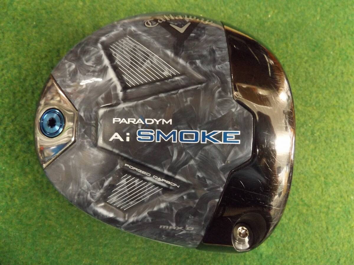 【税込】1147 PARADYM Ai SMOKE MAX D 10.5° ヘッド単品 カバー無 キャロウェイ パラダイム Aiスモーク マックス ドライバー .982276拍卖