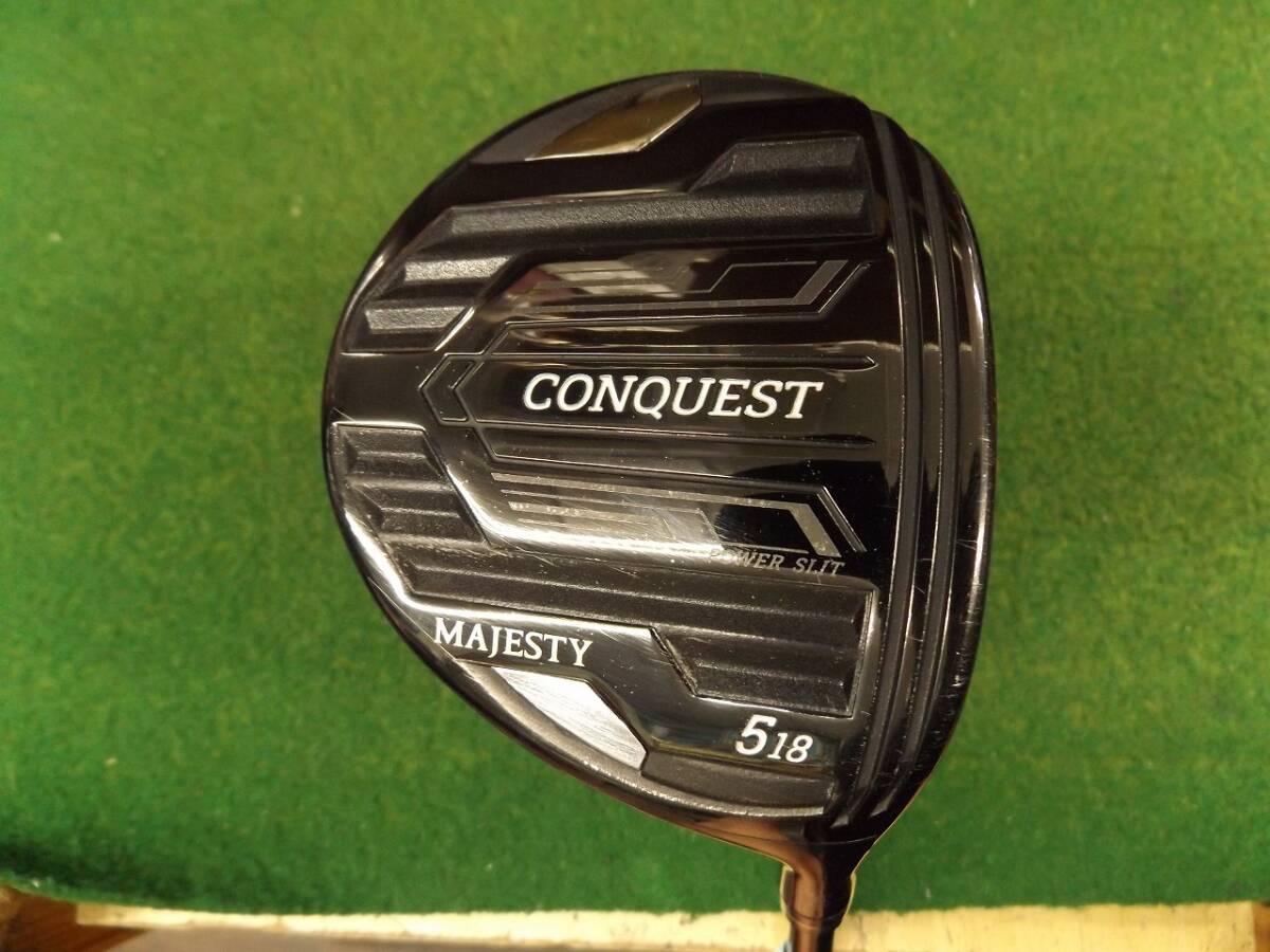【税込】2549 MAJESTY CONQUEST (2022) 5W 18° 純正カーボン R カバー有 マジェスティ コンクエスト .985963拍卖