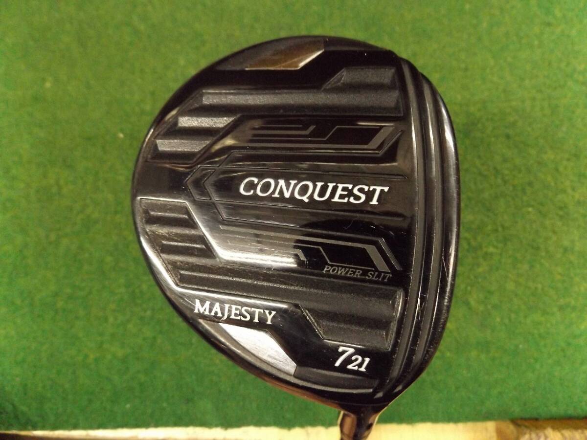 【税込】2550 MAJESTY CONQUEST (2022) 7W 21° 純正カーボン R カバー有 マジェスティ コンクエスト .985970拍卖
