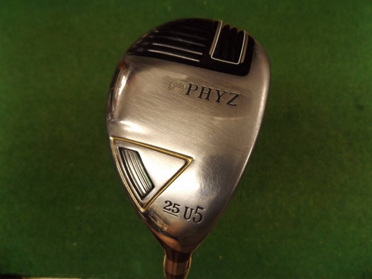 【税込】3830 PHYZ (2014) U5 25° 純正カーボン R カバー無 ブリヂストン ファイズ ユーティリティ .986748拍卖