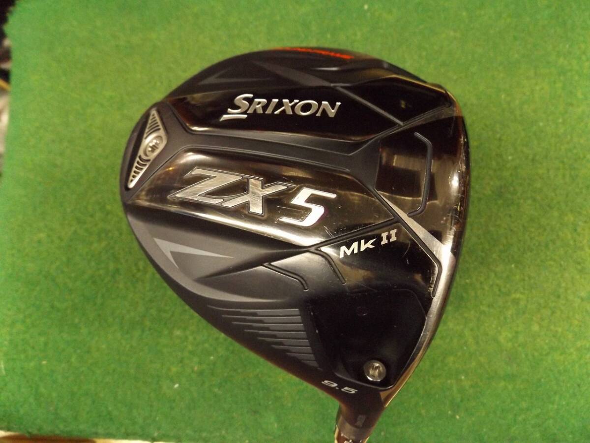 【税込】1175 SRIXON ZX5 MkⅡ 9.5° 純正カーボン S カバー有 ダンロップ スリクソン .986939拍卖