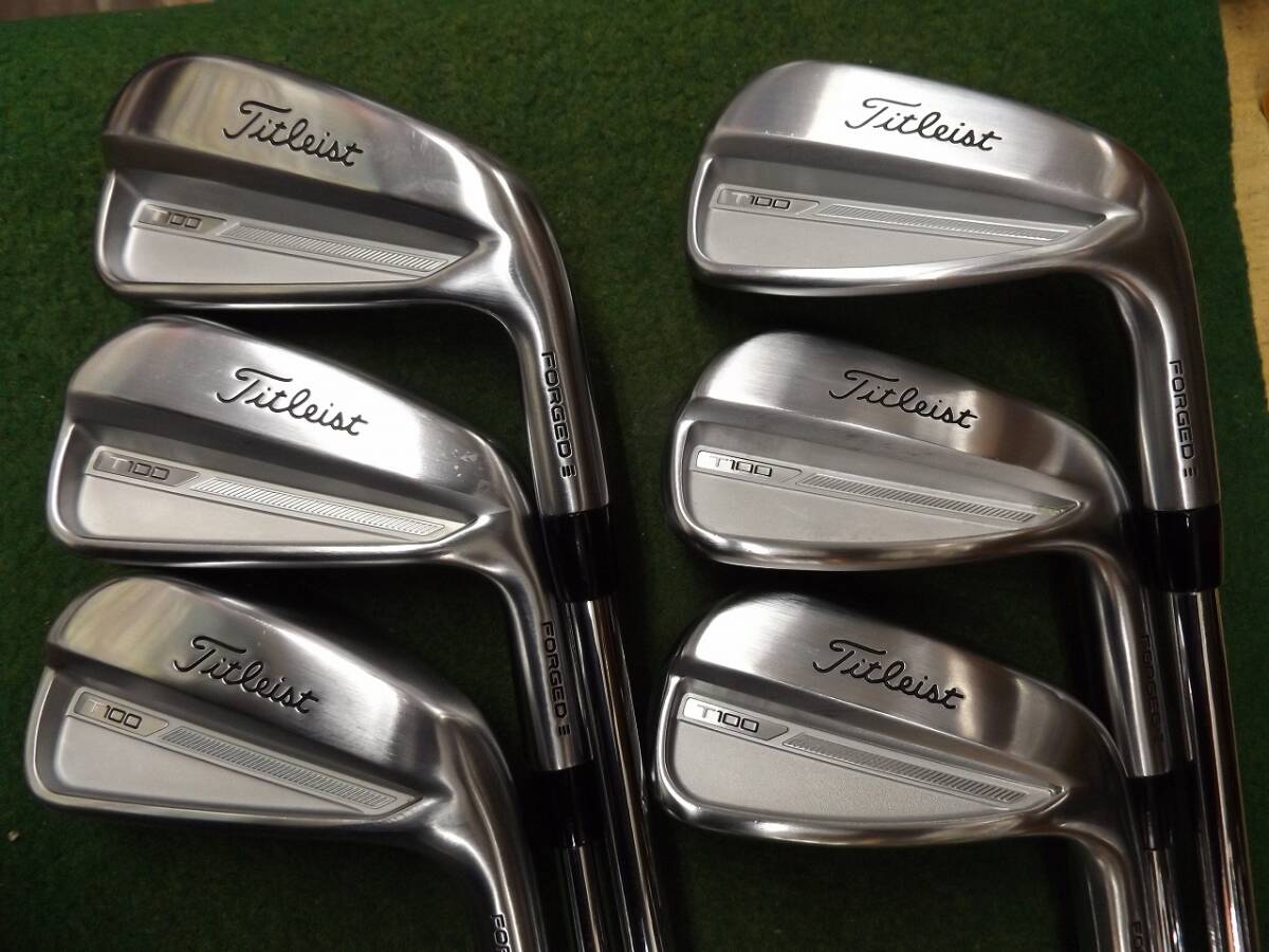 【税込】4890 T100 2023 #5-PW NS 880 AMC S タイトリスト アイアンセット .897301拍卖