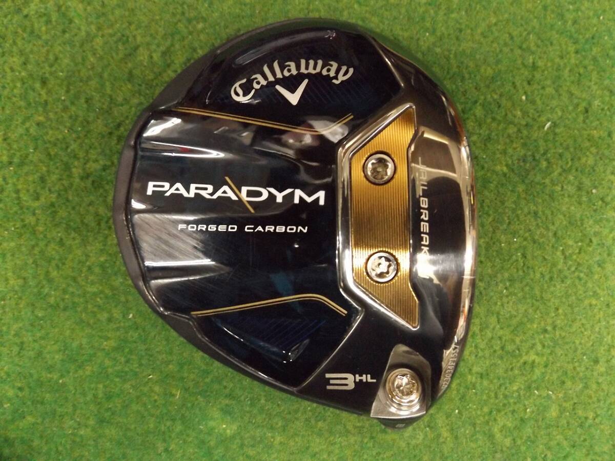 【税込】2516 PARADYM 3HL 16.5° ヘッド単品 カバー無 キャロウェイ パラダイム フェアウェイウッド .981507拍卖