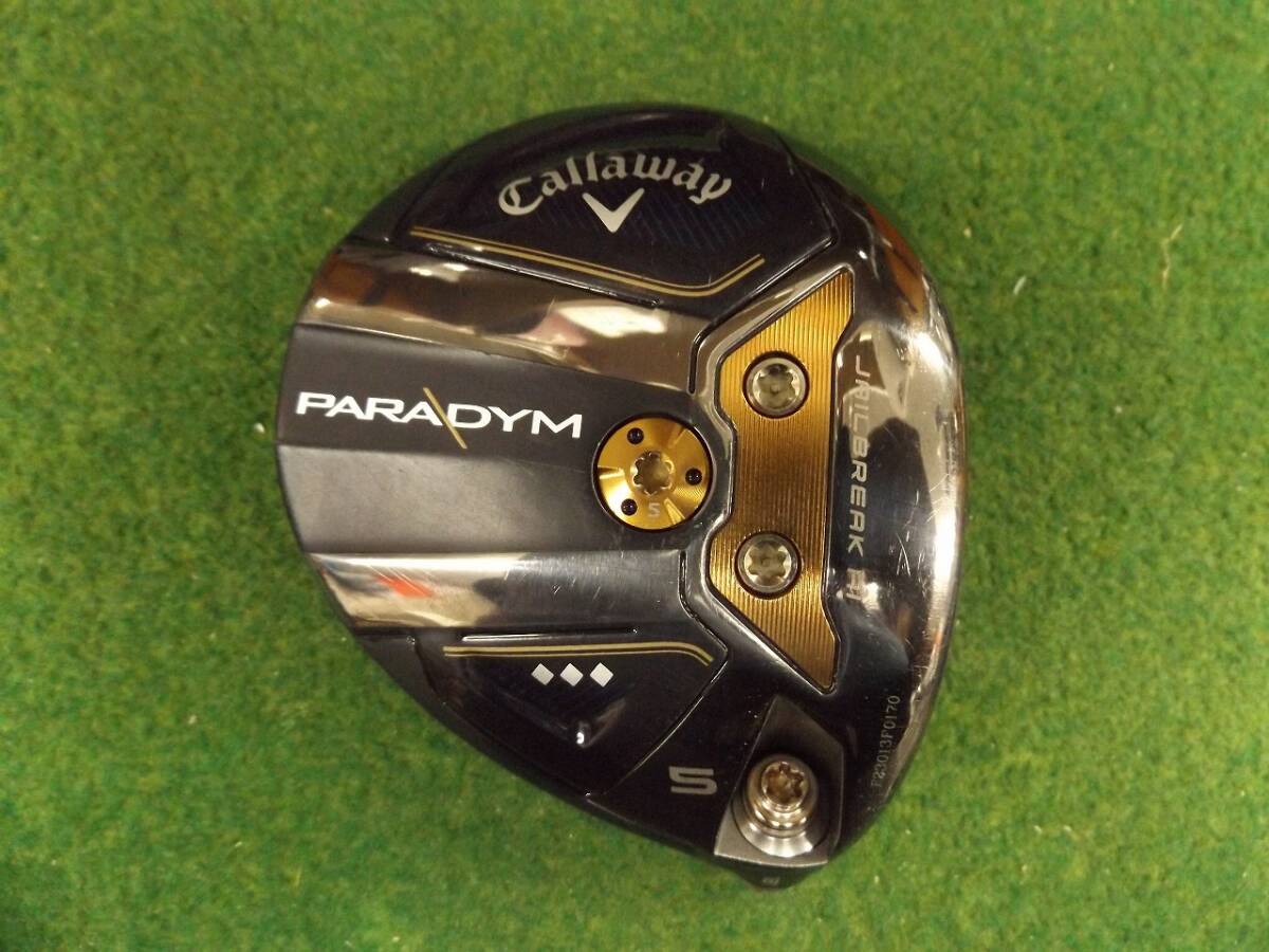 【税込】2538 PARADYM Triple Diamond (US) 5W 18° ヘッド単品 カバー無 キャロウェイ パラダイム トリプル フェアウェイウッド .984010拍卖