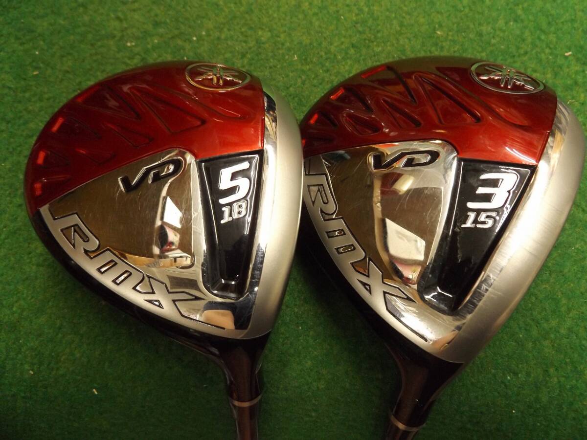 【税込】2567 RMX VD 3W+5W Diamana YB f60 S カバー有 セット ヤマハ リミックス フェアウェイウッド .2566拍卖
