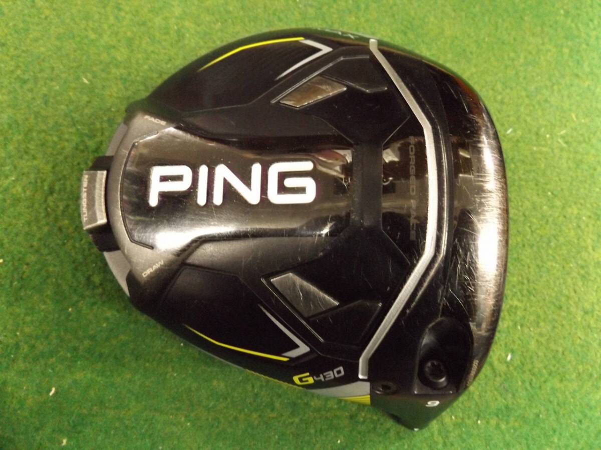 【税込】1167 PING G430 MAX 9° ヘッド単品 カバー無 ピン ドライバー .985215拍卖