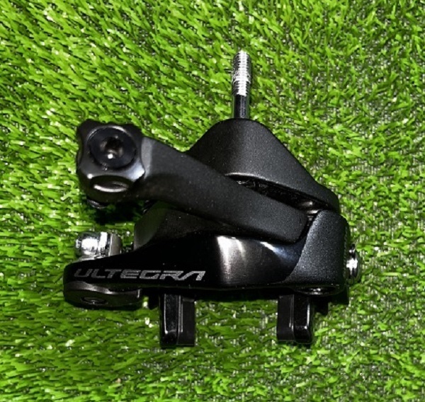 未使用品 Shimano (シマノ) アルテグラ BR-R8100-F フロントブレーキ ブラック 一度仮取付あり拍卖