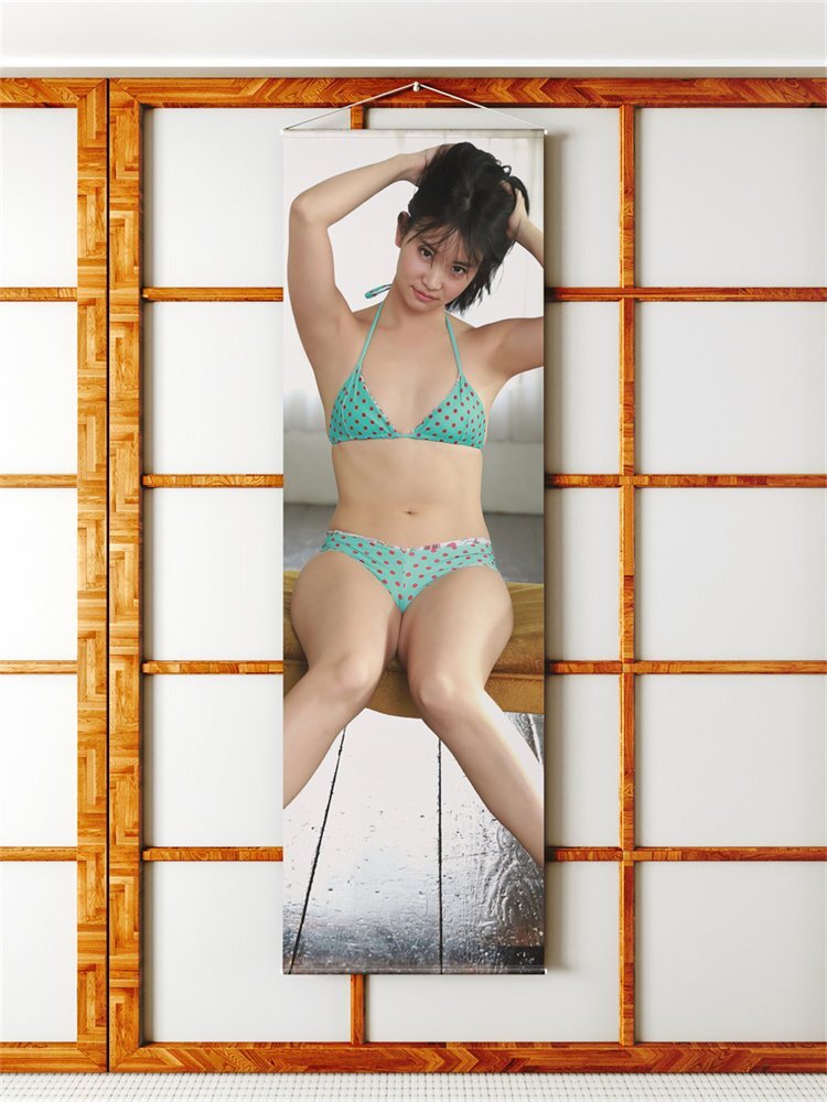 永尾まりや/等身大サイズ/ダブルスエード生地/上質/タペストリー拍卖