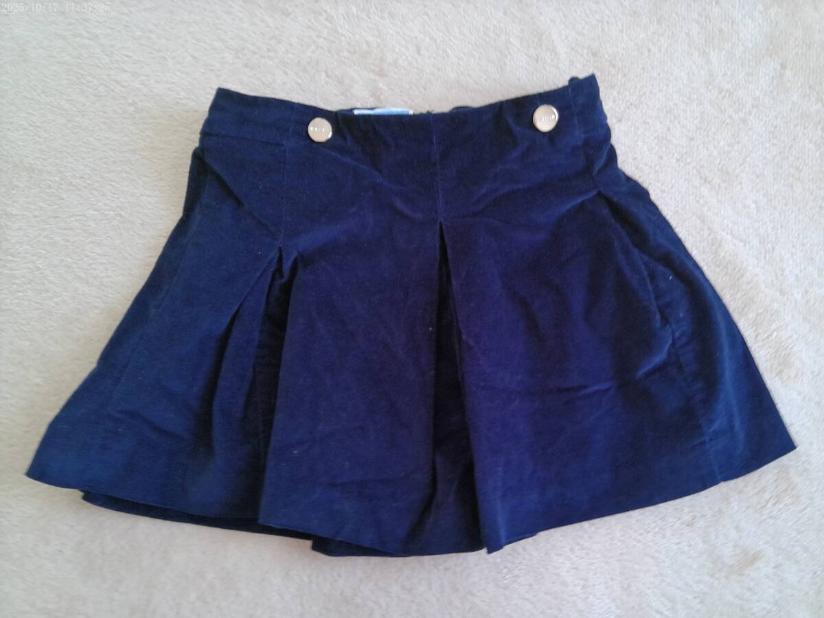 ■Jacadi■ネイビー■6歳■キュロット■116cm■ショートパンツ■拍卖