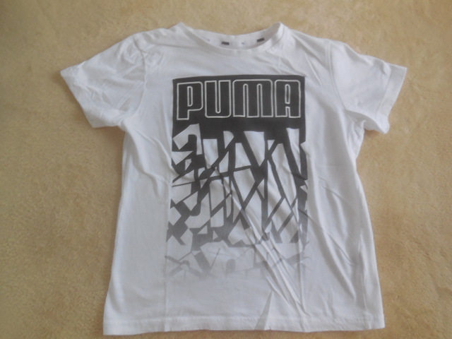 ↑PUMA↑プーマ↑白↑半袖Tシャツ↑サイズ150↑拍卖