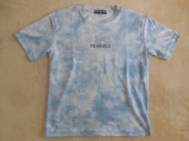 ↑JEANING WILD↑サイズ140↑水色↑半袖Tシャツ↑拍卖