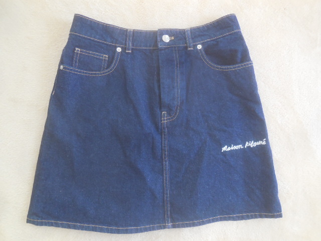 ■MAISON KITSUNE■デニムスカート■サイズ27■メゾンキツネ■拍卖