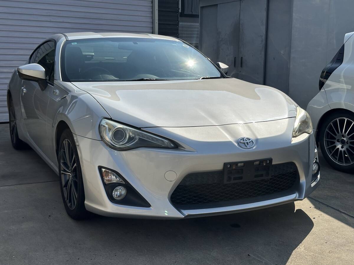 平成25年式 トヨタ 86 GT 修復歴なし 6速MT ワンオーナー ナビ フルセグ ETC キー2個 トルセンデフ 即ドリ拍卖