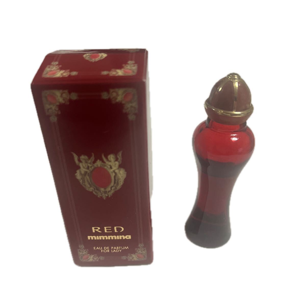 ミンミーナ レッド ミニチュア香水 ミニボトル ミニ香水拍卖