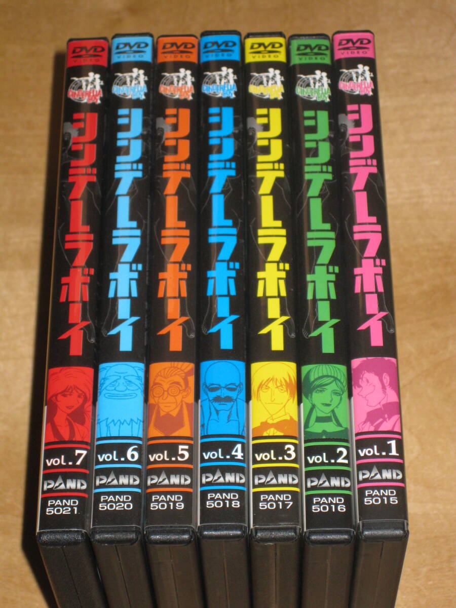 DVD シンデレラボーイ 全7巻セット モンキー・パンチ 送¥370~(※条件あり) 拍卖