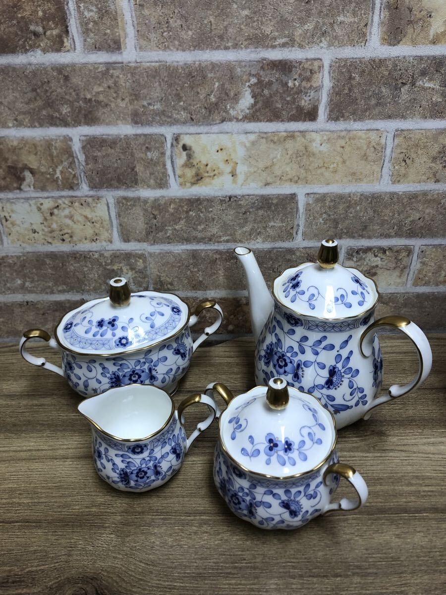 NARUMI ナルミ ポットセット ミラノ 洋食器 4点拍卖