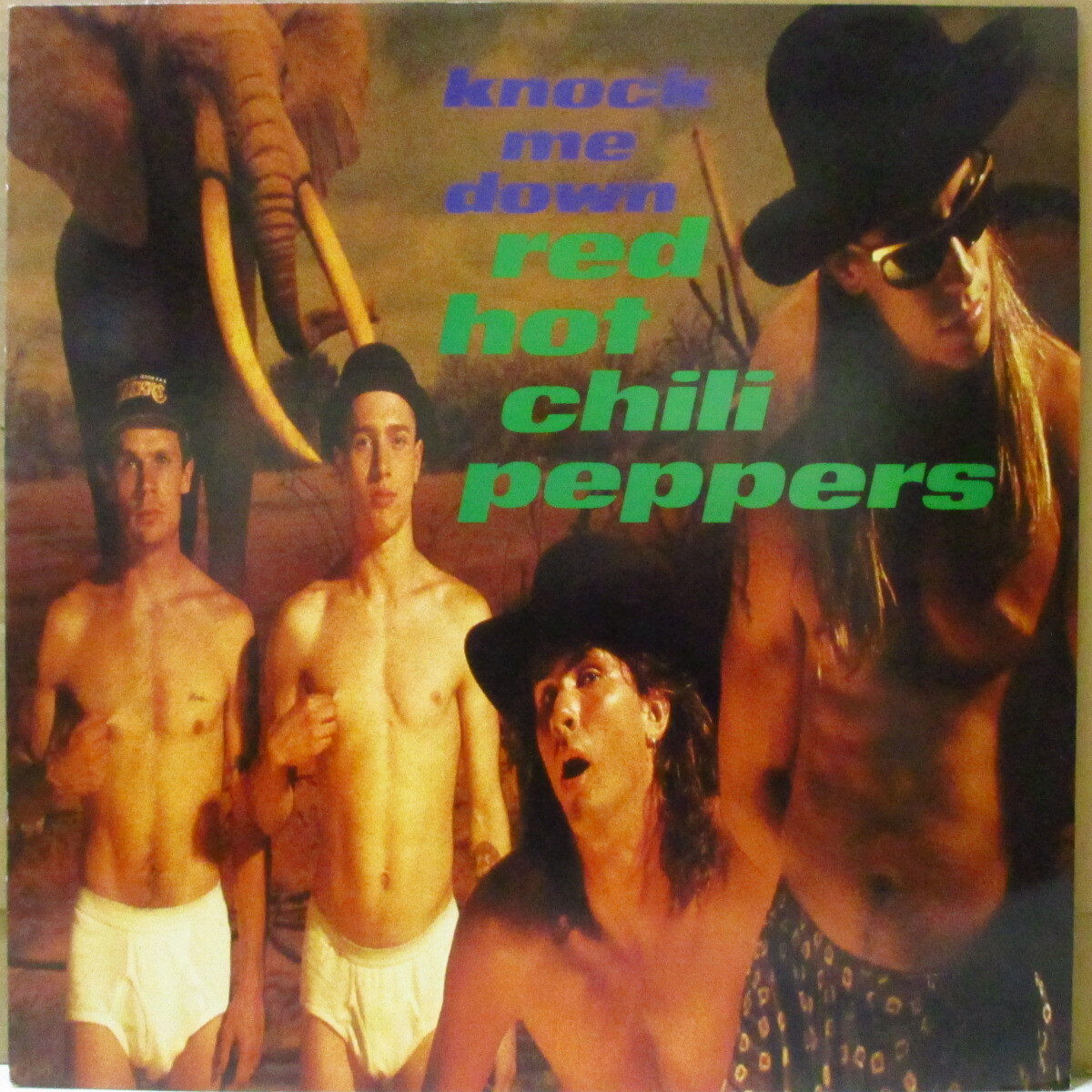 RED HOT CHILI PEPPERS(レッド・ホット・チリ・ペッパーズ)-Knock Me Down +3 (UK拍卖