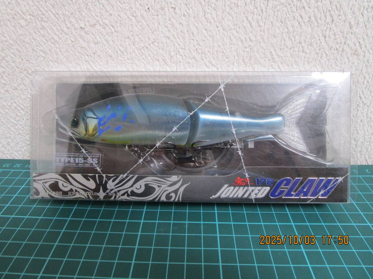 ガンクラフト ジョインテッドクロー 鮎邪 178 TYPE-15SS #M-03 ファントムブラッド 新品スペアーテール付き テール付き拍卖
