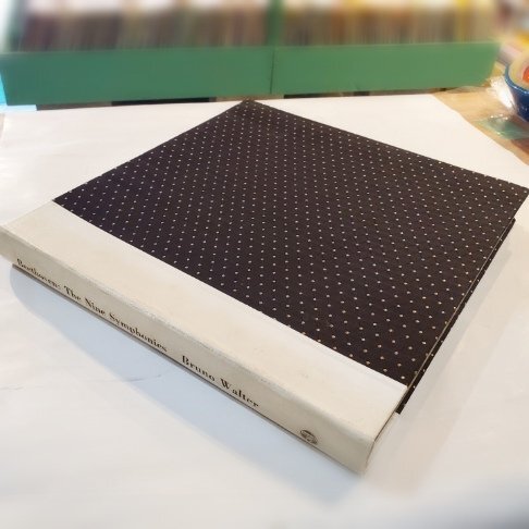 GY0821 レコード 「Beethoven: The Nine Symphonies」Bruno Walter・7枚組 日本語解説書付き 【中古品】拍卖