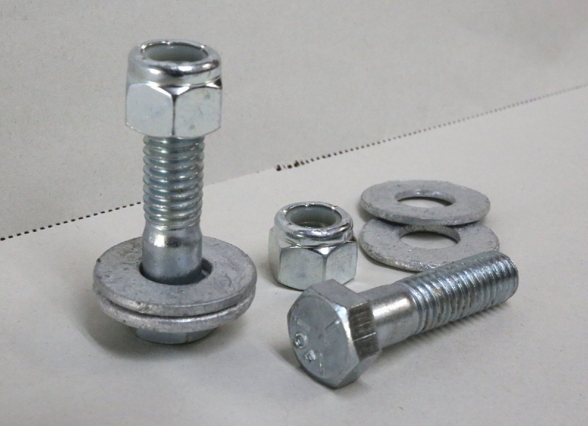 六角ボルト 焼入 3/8-16 9.5mm径 トレーラー 高強度 セーフティーチェーン用 首下37.5mm チェーンブレーキ拍卖