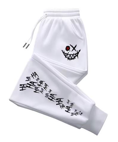【新品・2XLサイズ・White Pants】メンズスウェットパンツ カジュアルスポーツ ジョギング メンズスウェットパンツファッション拍卖