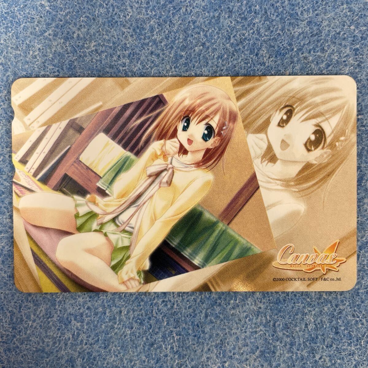 T059【未使用】「Canvas セピア色のモチーフ」 テレホンカード 50度 テレカ拍卖