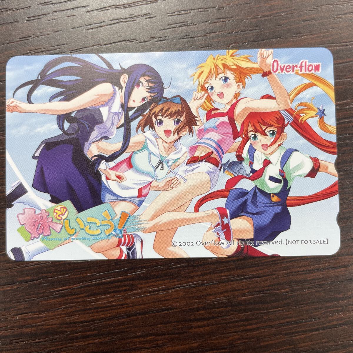 T128【未使用】妹でいこう! 吉住麻由夏 吉住冬乃 倉橋春瑠 種村秋帆 テレカ 西E田 Overflow オーバーフロー 非売品 テレホンカード拍卖