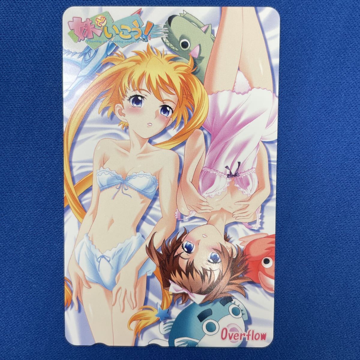 T131【未使用】妹でいこう! 吉住麻由夏 倉橋春瑠 テレカ 西E田 Overflow オーバーフロー テレホンカード拍卖