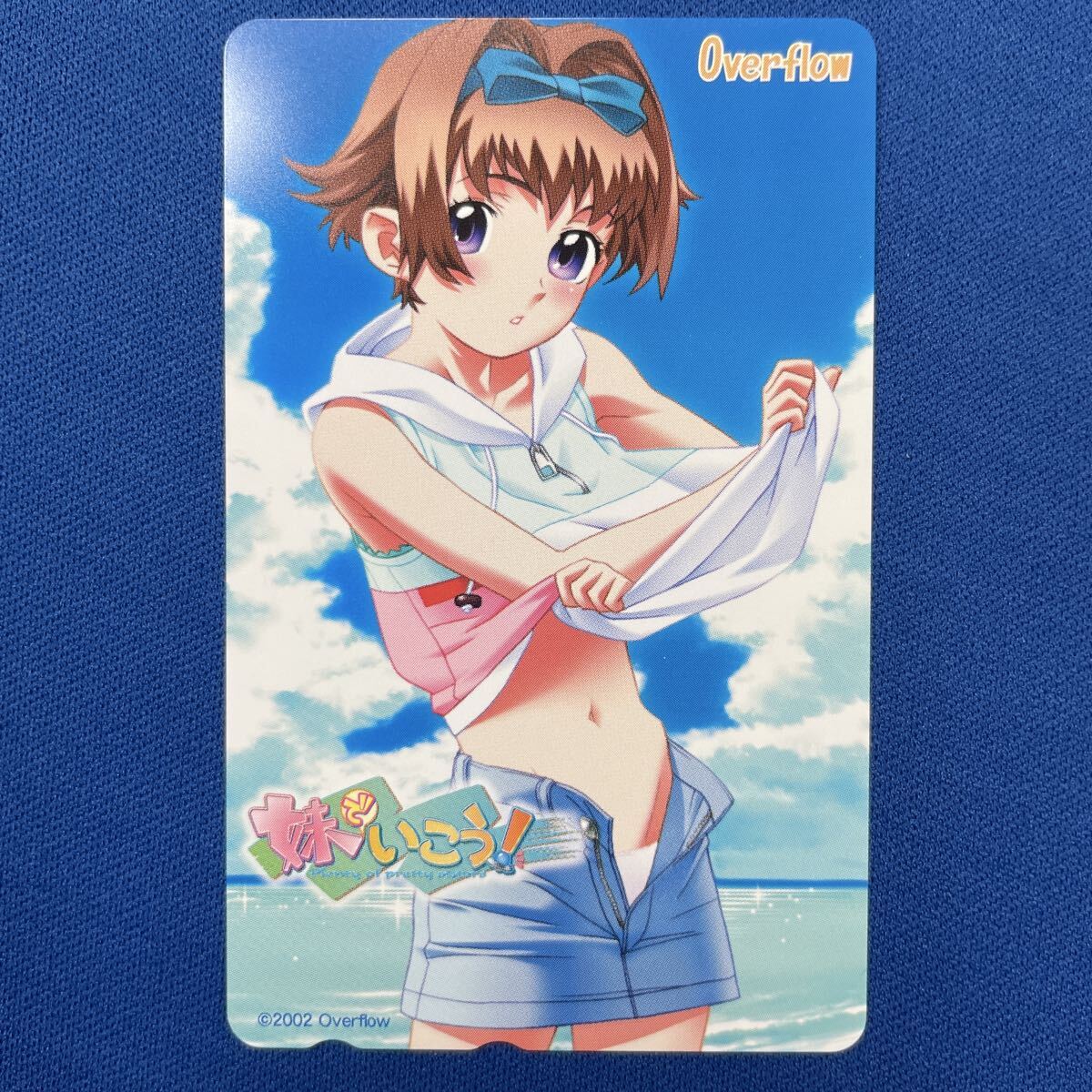 T134【未使用】妹でいこう! 倉橋春瑠 キャラフェス テレカ 西E田 Overflow オーバーフロー テレホンカード拍卖