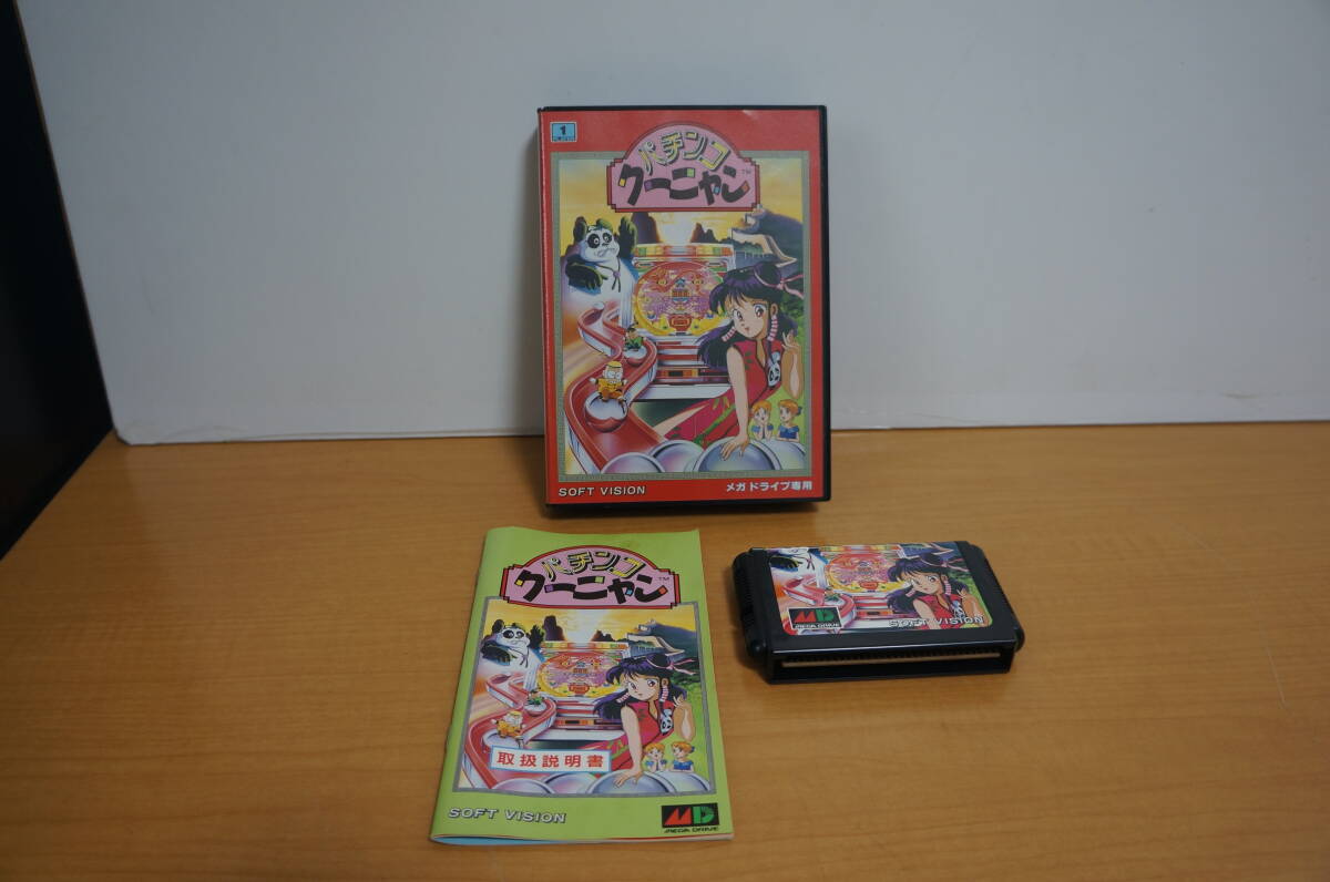 メガドライブ★MD【パチンコクーニャン】箱説明書付き セガ SEGA拍卖