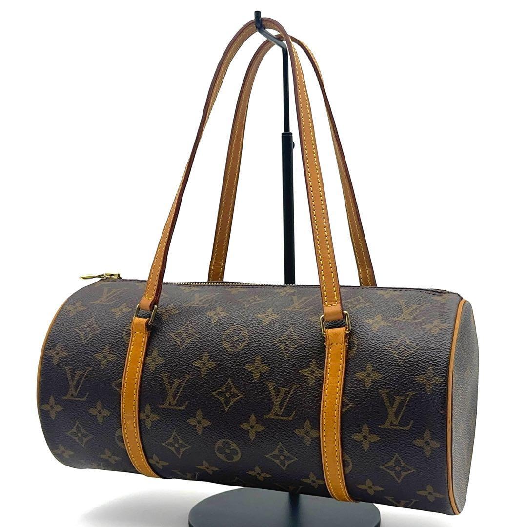 【極美品】LOUIS VUITTON ルイヴィトン モノグラム パピヨン 30 ハンドバッグ拍卖