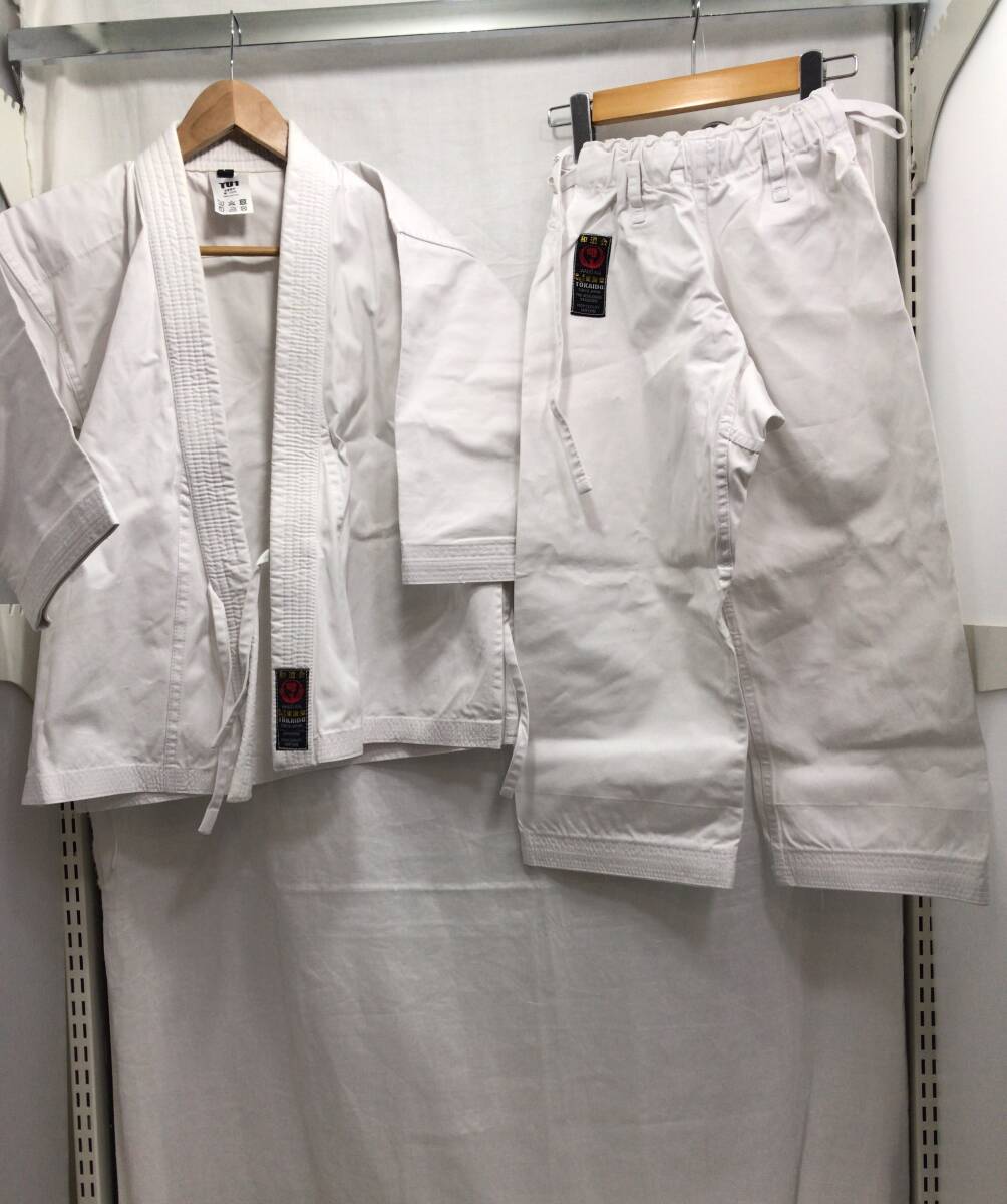 柔道着 上下セット 白帯 サイズ 1 E57拍卖