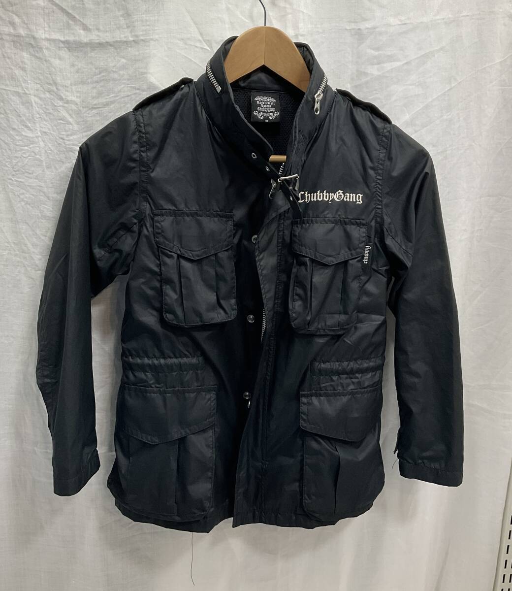 CHUBBY GANG ブルゾン ブラック 130cm キッズ 子ども チャビーギャング D11拍卖