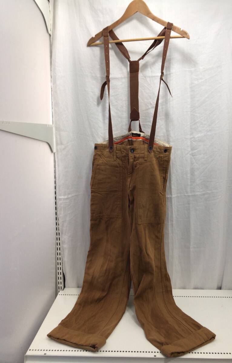 chimala パンツ サロペット ブラウン サイズ28 レディース チマラ E75拍卖