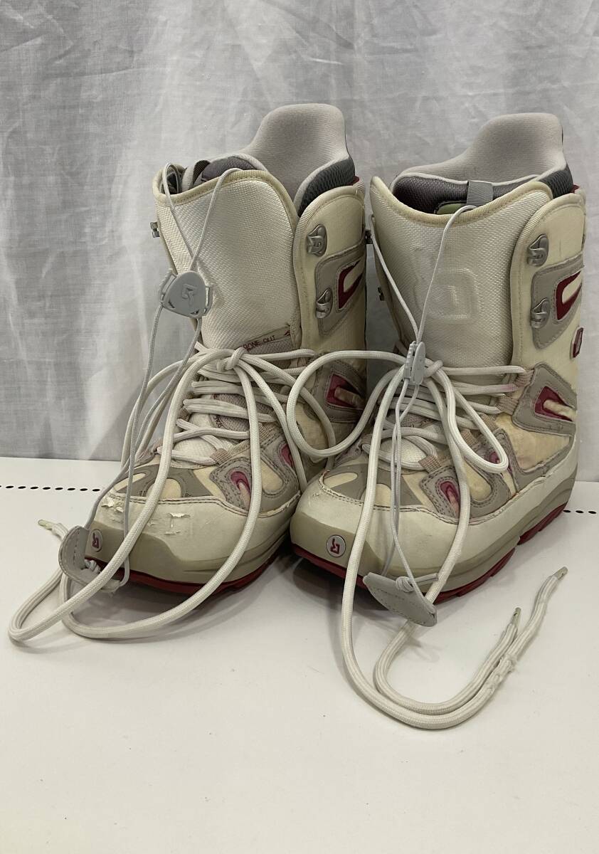 BURTON スノーボード ブーツ ホワイト サイズ USA 7.5 バートン R拍卖