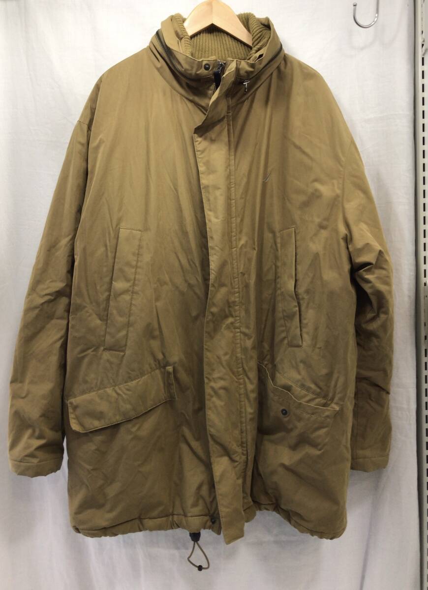 NAUTICA ダウン コート ベージュ XLサイズ メンズ ノーティカ SS-393909拍卖