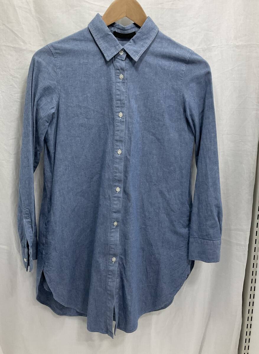 URBAN RESEARCH ROSSO 長袖 シャツ ブラウス ブルー フリーサイズ レディース アーバンリサーチ ロッソ F29拍卖