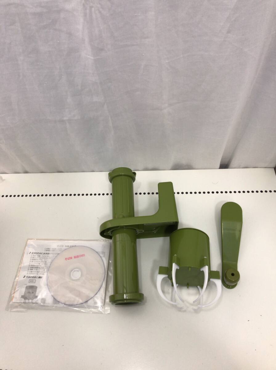 動作未確認 そば打ち機 そば楽 蕎麦打ち そば打ち 道具 調理器具 E7拍卖