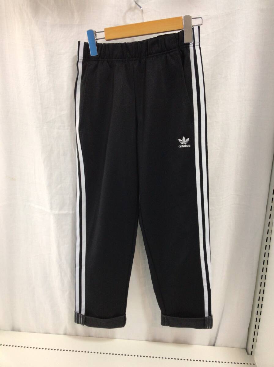 adidas ジャージ パンツ ブラック 160cm 子ども キッズ アディダス E60 拍卖