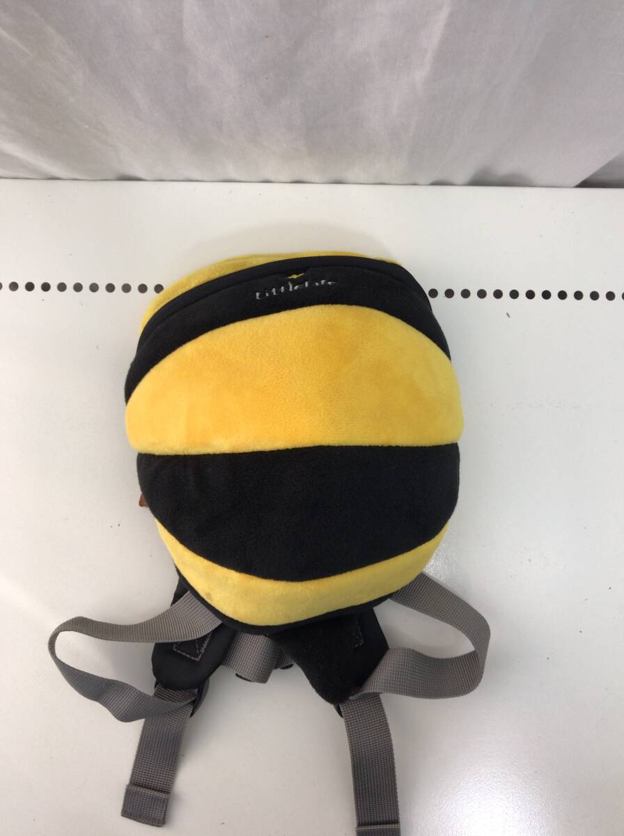 LittleLife リュック イエロー ブラック 子ども キッズ リトルライフ A6拍卖