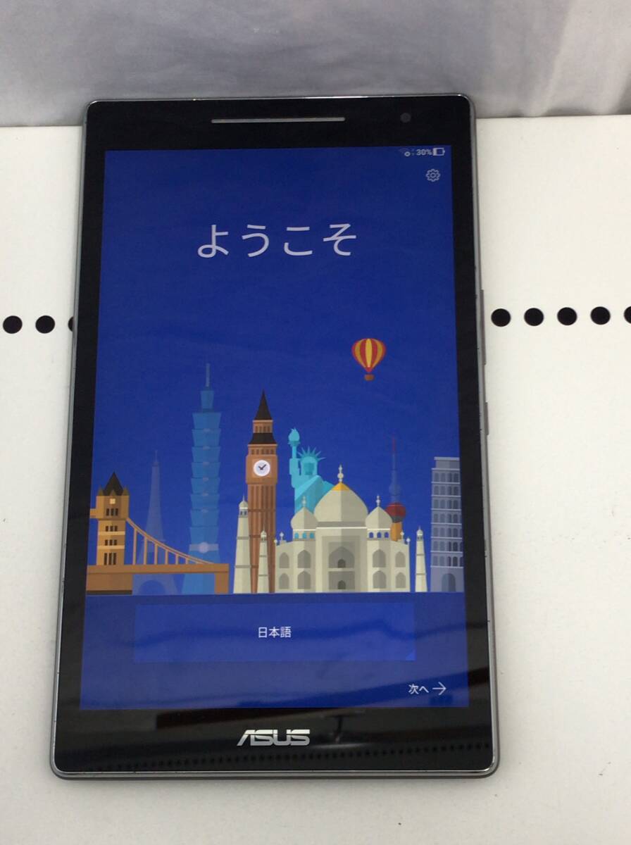 ASUS ZenPad タブレット P00A 16GB 8.0 Z380M ブラック エイスース SS-496359拍卖