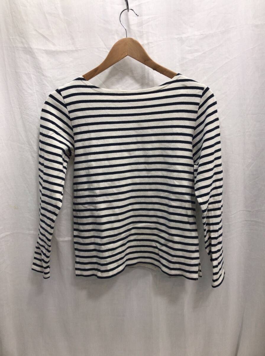 BEAMS HEART 長袖 Tシャツ ホワイト ネイビー ボーダー フリーサイズ レディース ビームス ハート B3拍卖