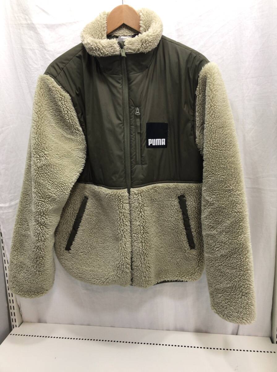 PUMA ブルゾン ベージュ カーキー Lサイズ メンズ プーマ B3拍卖