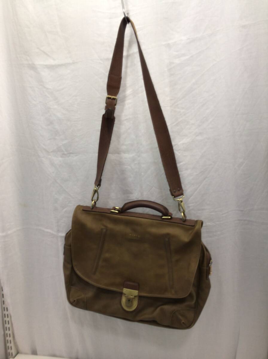 TAKEO KIKUCHI バッグ ショルダーバッグ ベージュ メンズ タケオキクチ E52拍卖