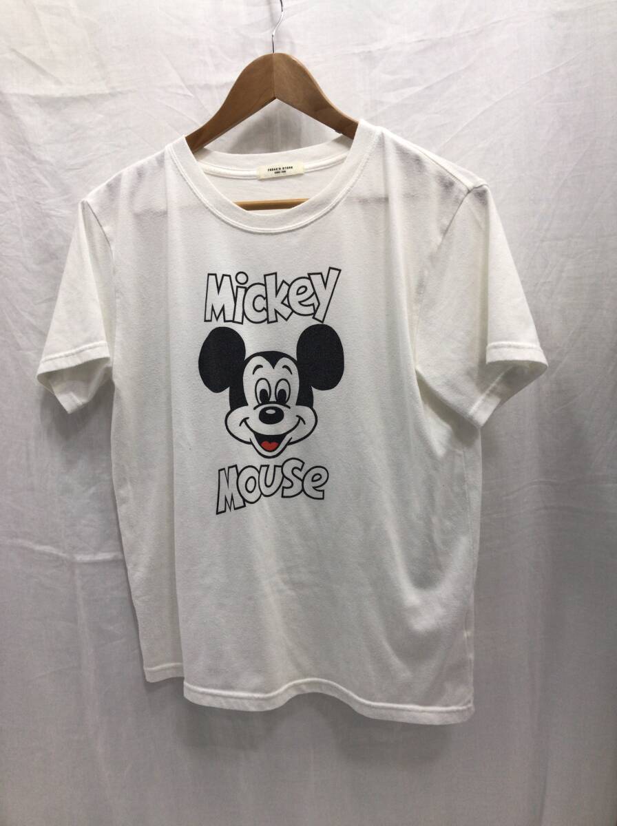 Disney フリークスストア 半袖 Tシャツ ホワイト フリーサイズ レディース FREAK'S STORE ディズニー C7拍卖