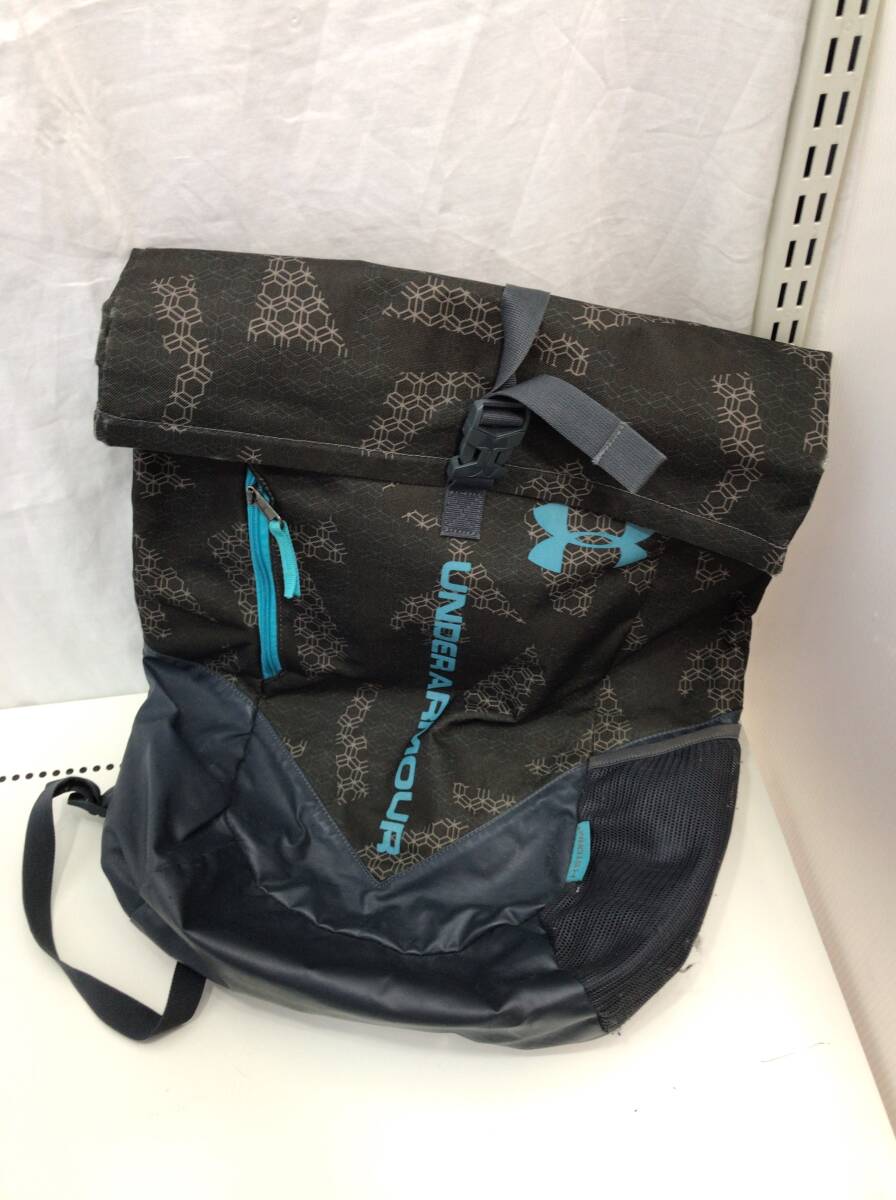 UNDERARMOUR リュック ブラック ネイビー アンダーアーマー E67拍卖